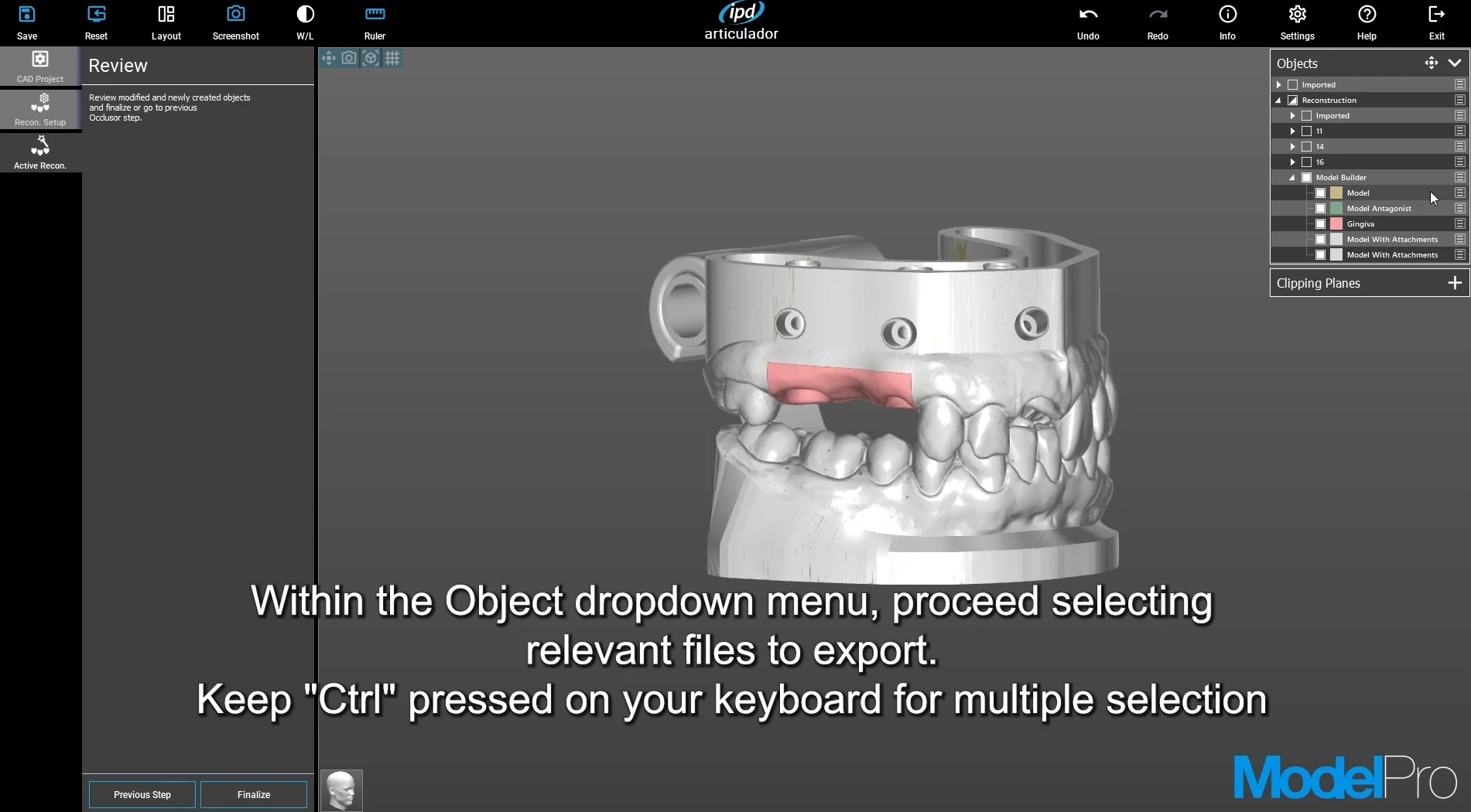 Náhled instruktážního videa: ModelPro: export STL modelu pro 3D tisk