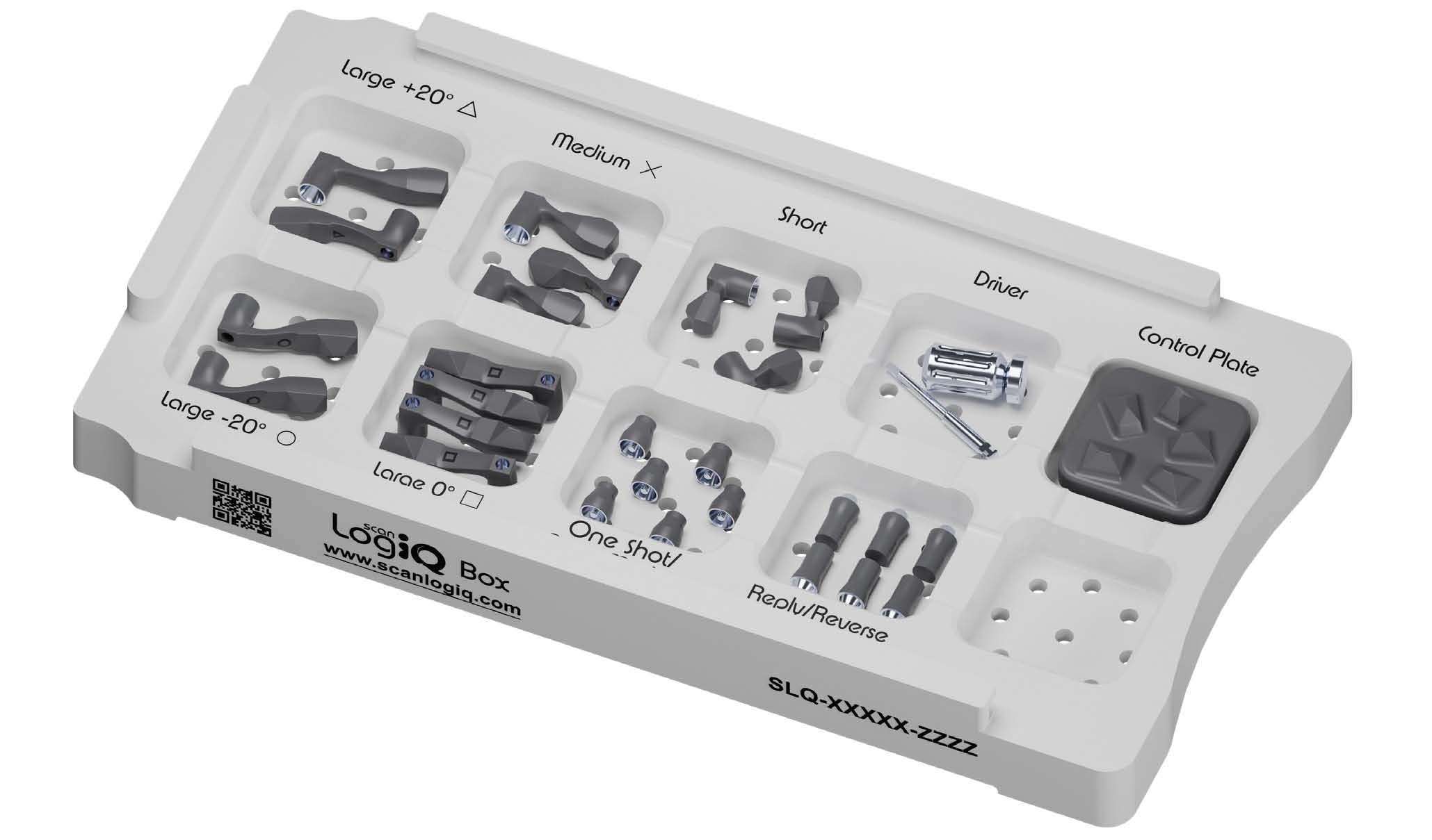 ScanLogiQ Kit – sada skenovacích tělísek (plná velikost)